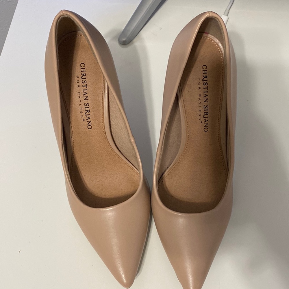 Nude heels